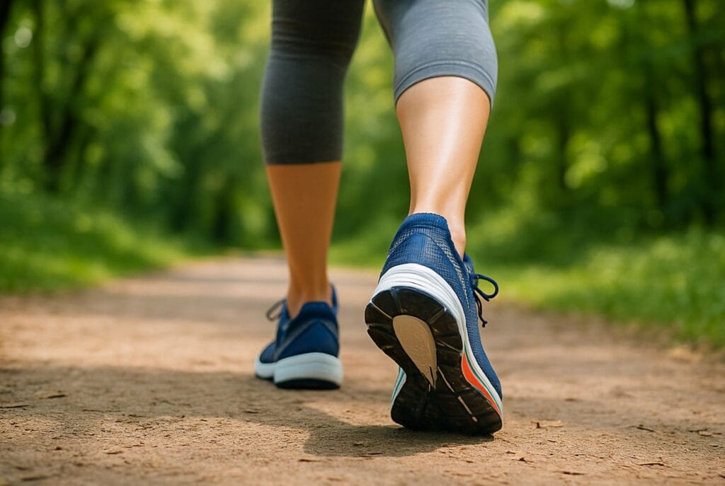 No necesitas una membresía de gimnasio, equipo especial o clases costosas; solo un buen par de zapatos y la disposición de dar esos pasos diarios.
