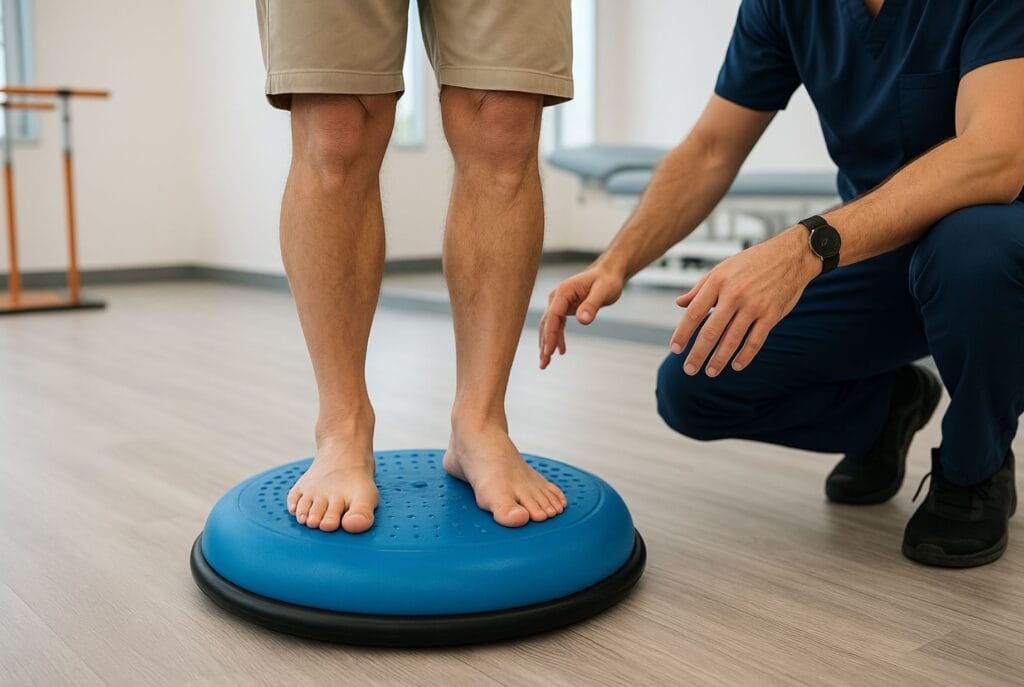 Neuropathy treatment improving balance and mobility for patients in Miami.