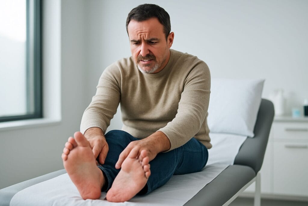 Neuropathy treatment helping restore temperature sensation and comfort in patients with cold feet