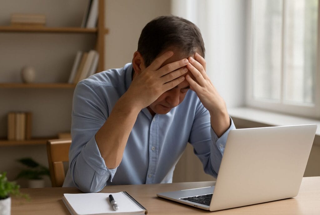 Over time, the body struggles to cope, and symptoms like headaches, fatigue, and nerve discomfort worsen.
